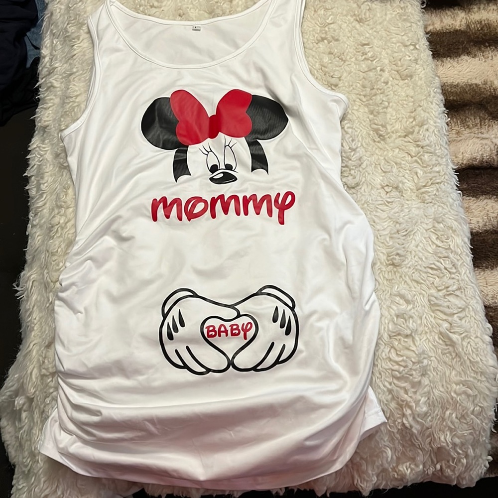 Minnie Mouse Maternity Tank Top